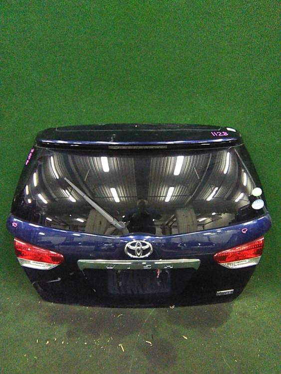 дверь пятая на 2zr-fae TOYOTA WISH zge20 (Тойота Виш) синий задняя