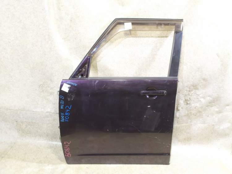 Дверь на SUZUKI PALETTE MK21S Передняя Левая ТЕМНО-ФИОЛЕТОВЫЙ