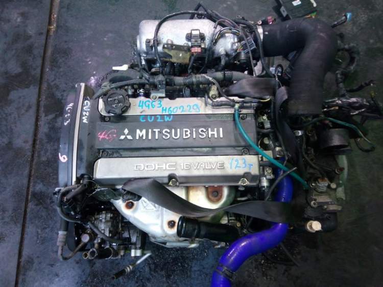 Двигатель  4G63-T MITSUBISHI  AIRTREK CU2W (Мицубиси Аэртрек)