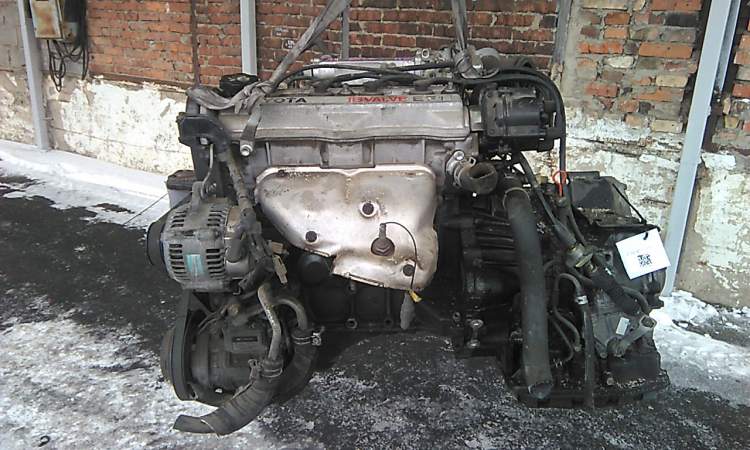 двигатель 5A-FE на TOYOTA CORONA AT170 (тойота корона)